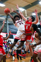 Rogers Boys Basketball vs Cranston West 12152022
