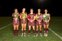 Tiverton Girls Soccer vs Exeter West Greenwich Senior Night 10252023