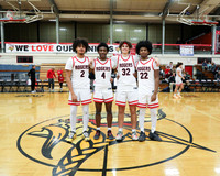 Rogers Boys Basketball vs Chariho Senior Night 2152024